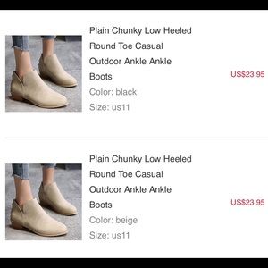 berrylook ankle boots